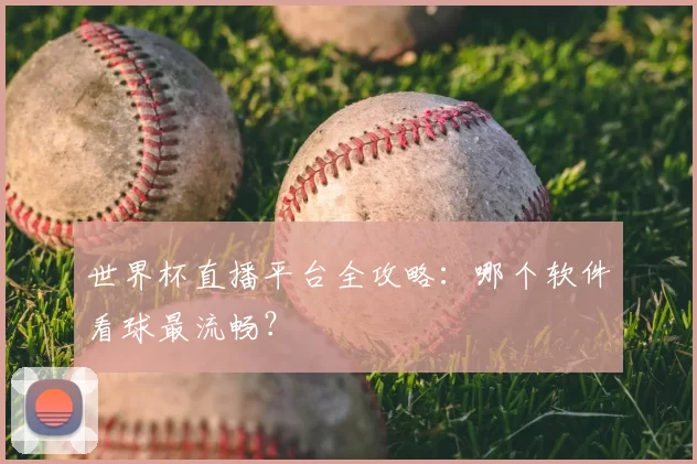 世界杯直播平台全攻略:哪个软件看球最流畅?
