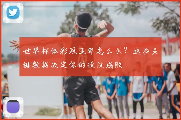世界杯体彩冠亚军怎么买?这些关键数据决定你的投注成败